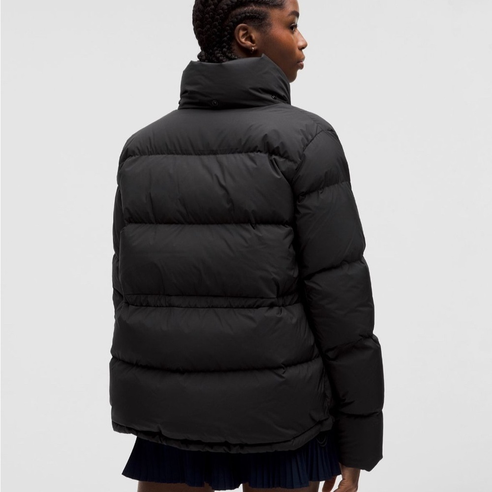 Lululemon Wunder Puff Jacket in Black Size 14 - Picture 3 of 13